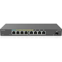 EnGenius Switch full managed Extender 8 Port• 8x 1 GbE• 4x PoE at• 1x SFP• - Switch - 8-Port (1402A0217302)
