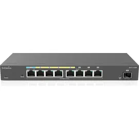 EnGenius Switch full managed Extender 8 Port• 8x 1 GbE• 4x PoE at• 1x SFP• - Switch - 8-Port (1402A0217302)