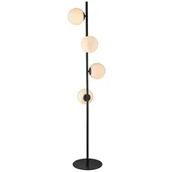 Halo Design - Twist 4 Stehleuchte Opal/Black