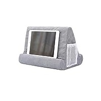 Soft Pillow für iPads, Ständer Tablet Halterung für Zuhause Tablet Ständer Büro Handy Halter kompatibel (Gray)