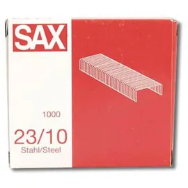 Sax design Heftklammern 23/10, 1.000 St.