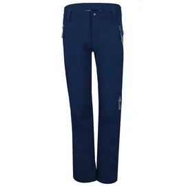 TROLLKIDS Softshellhose Fjell in Dunkelblau - navy/green