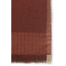 Ferm Living Weaver Tagesdecke 170 x 120 cm Rotbraun