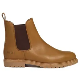 Aigle Chelsea Rain Gummistiefel Braun 46