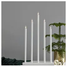 Star Trading Fensterleuchter Holy 644-65 weiß, ca. 64x38 cm