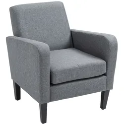 HOMCOM Einzelsessel Polyester, Schaumstoff
