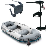 Intex Schlauchboot-Set Mariner 3 inkl. Außenbordmotor & Befestigung