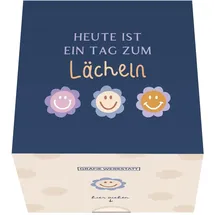 Grafik-Werkstatt Message In A Box - 30 Abreißkärtchen Zum Lächeln - Geschenkidee