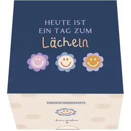 Grafik-Werkstatt Message In A Box - 30 Abreißkärtchen Zum Lächeln - Geschenkidee