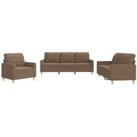 4er Set Wohnzimmer Stoff Jugendsofa Relaxsofa Sofas & Couch Sofa Loungesofa