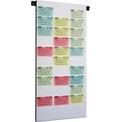 Eichner Beleg-Planungstafel für DIN A5 500 x 1.085 mm