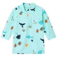NAME IT Badeshirt Zilo in Türkis | 74