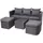 MCW Lounge-Set, anthrazit, Kissen dunkelgrau