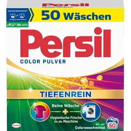 Persil Color Pulver - Tiefenrein 50 WL weiß