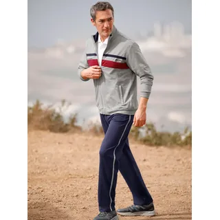 CATAMARAN Freizeitanzug CATAMARAN, Herren, Gr. 24/25, bunt (grau, meliert, marine), 88% Baumwolle, 12% Polyester, Hose:50% Polyester, 50% Baumwolle, Sportanzüge