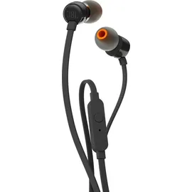 JBL T110 schwarz - In Ear-Kopfhörer mit Mikrofon