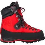 Hase Schnittschutzstiefel Cervino, rot, SB, Schnittschutzklasse 2, Echt Leder, Größe 38