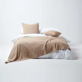 Homescapes Kissenbezug Rajput 60 x 60 cm Beige
