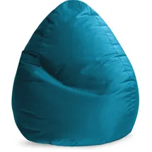 bookiepad Sitting Point Sitzsack BeanBag Marla XXL Samt Blau, Grün Petrol