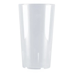 100x Trinkbecher, Mehrweg, PP, transparent, 200ml