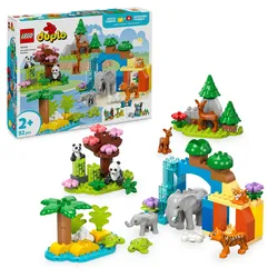 10446 Wildtier-Familien 3-in-1-Set