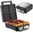 Steinborg SB-2060 Waffeleisen silberfarben