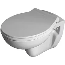 Belvit Manhattan Hänge WC mit WC-Sitz Grau