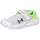 Under Armour Surge 4 Kinder White/Hyper Green/Black 32