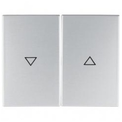 Berker Wippen mit Aufdruck Symbol Pfeil (Aluminium)