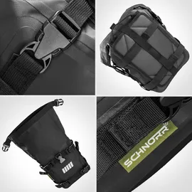 SCHNORR Sturzbügeltasche fürs Motorrad 6 L mit Rollverschluss SCHNORR CBB-6