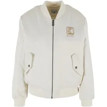 Karl Kani KK Og Satin Bomber Jacket - weiß