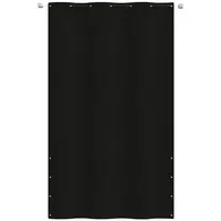 VidaXL Balkon-Sichtschutz Schwarz 140x240 cm Oxford-Gewebe