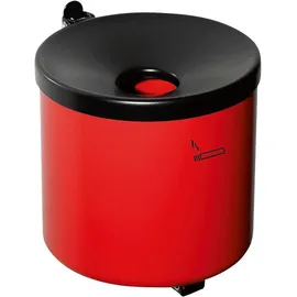 Tkg Wandascher Ø150xH145mm rot m.Kippvorrichtung TKG