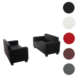 MCW Sofa-Garnitur schwarz