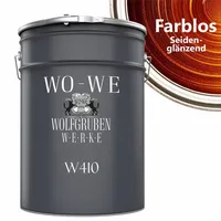 WO-WE Dielenlack Parkettlack Farblos Seidenglänzend 2,5 l