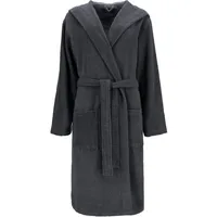 VOSSEN Bademantel, Grau, Textil, Gr. XS, unisex, Badtextilien, Bademäntel