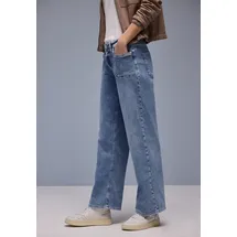 STREET ONE Wide Leg Jeans light Blue authentic, 29 - 29W / 30L