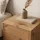 CaliCosy Nachtschrank Lenny 40 x 40 x 50 cm Eiche