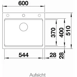 Blanco Etagon 6 weiß + Excenterbetätigung + InFino