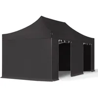 TOOLPORT Faltpavillon, Professional Alu 40mm, schwer entflammbar, Seitenteile ohne
