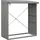 Hörmann Kaminholzregal Elegant-V Metall 181,4 x 102,5 x 198 cm grau
