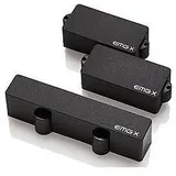 EMG - Electric Moving Green EMG »PJX BASS PICKUP SET BLACK« Pickup Set für E-Bass | PU: P/LJ | X-Series Preamp | Farbe: Schwarz
