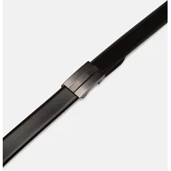 Ledergürtel LLOYD MEN’S BELTS "Lloyd Belts Herrengürtel 0226", Damen, Gr. 115, schwarz, Leder, Gürtel