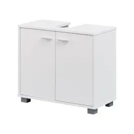 Wohnling Waschbeckenunterschrank WL1.344 weiß 60,0 x 30,0 x 55,0 cm