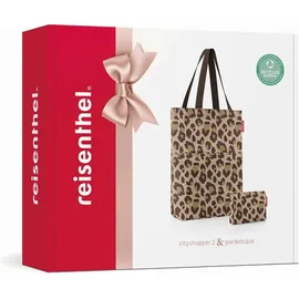 Reisenthel cityshopper leo macchiato braun 47 x 44 x 17 cm