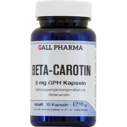 Beta Carotin 5 mg Kapseln 60 St
