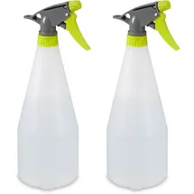 Relaxdays Sprühflasche, 2er Set, 1 l