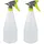 Relaxdays Sprühflasche, 2er Set, 1 l