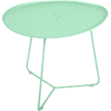 Fermob COCOTTE niedriger Tisch mit abnehmbarer Platte aus Aluminium 55x44,5 cm