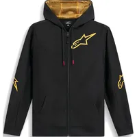 Alpinestars Sessions V3 Kapuzenjacke Herren Schwarz/Gold XL